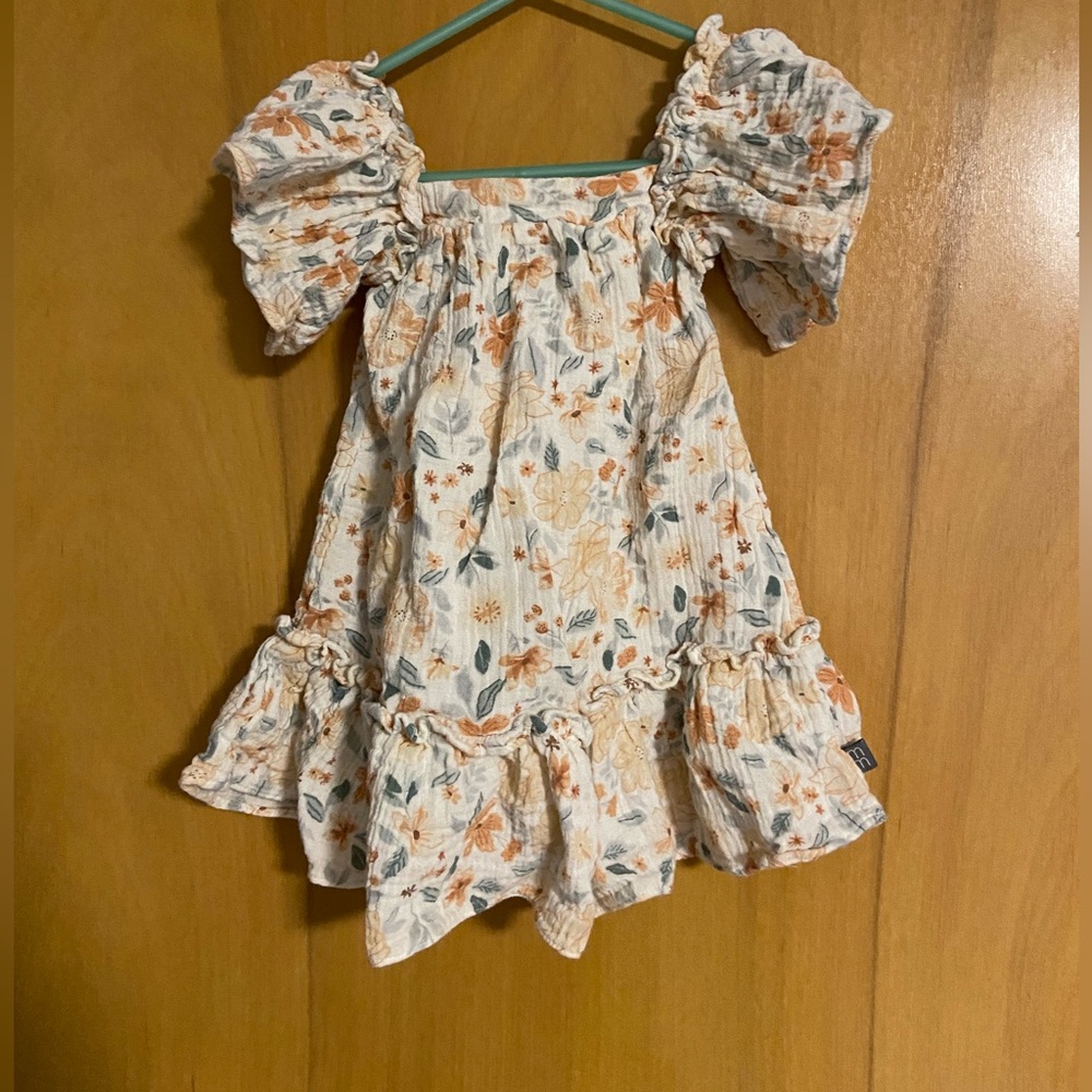Cute floral dress. 18 months